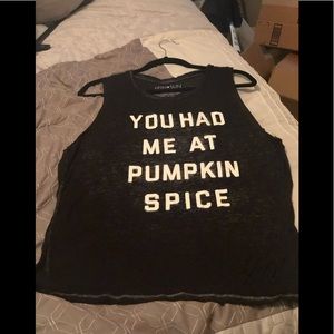 Pumpkin Spice Tank